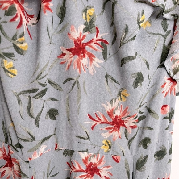 GAL MEETS GLAM - rare Ella Dress - Excellent condition (grey/blue floral) - Picture 11 of 14